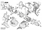 Bosch 3 601 J94 500 Gsb 12 Ve-2 Cordl Perc Screwdr 12 V / Eu Spare Parts